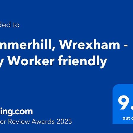 Summerhill, Wrexham - Key Worker friendly Eksteriør billede