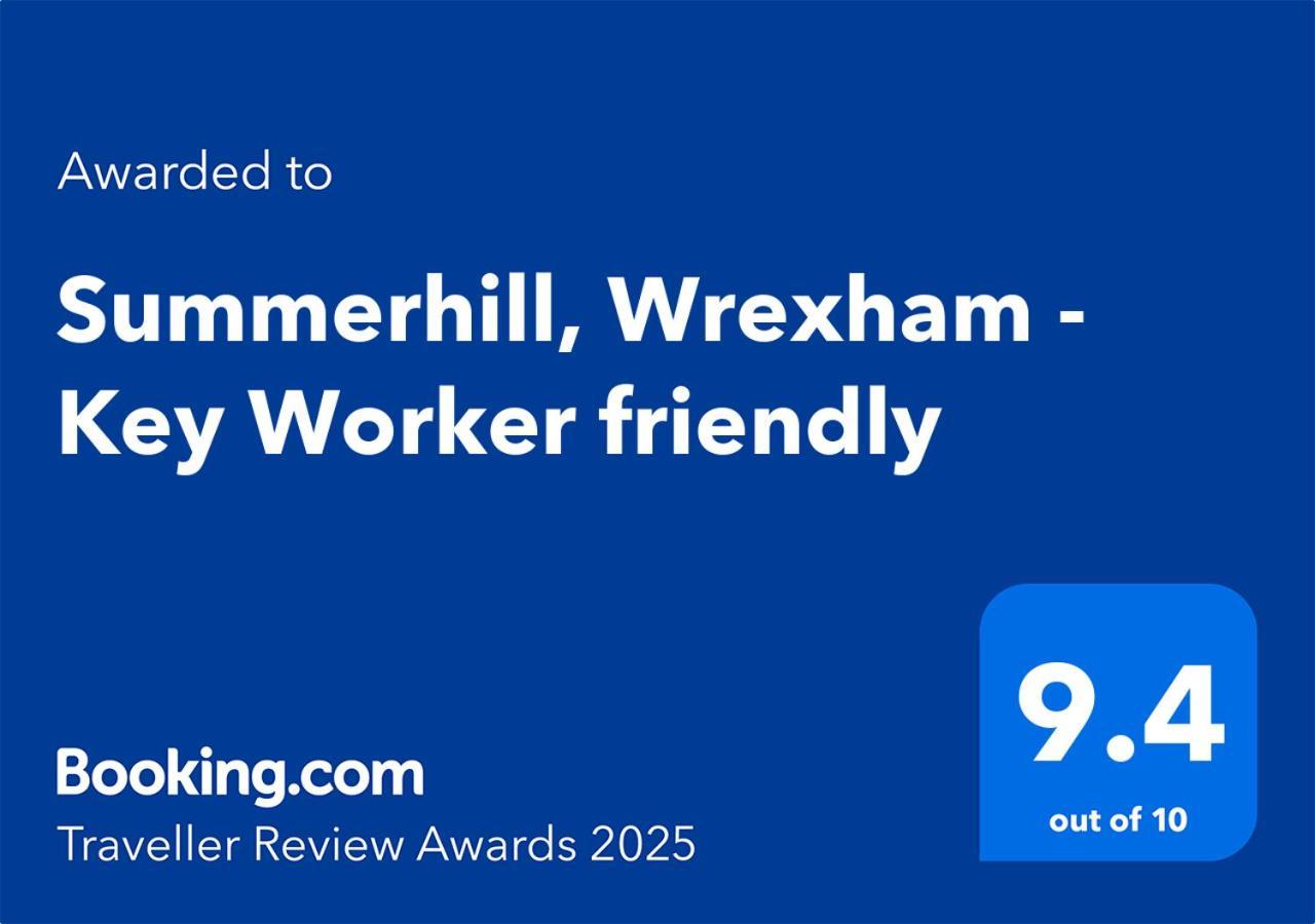 Summerhill, Wrexham - Key Worker friendly Eksteriør billede
